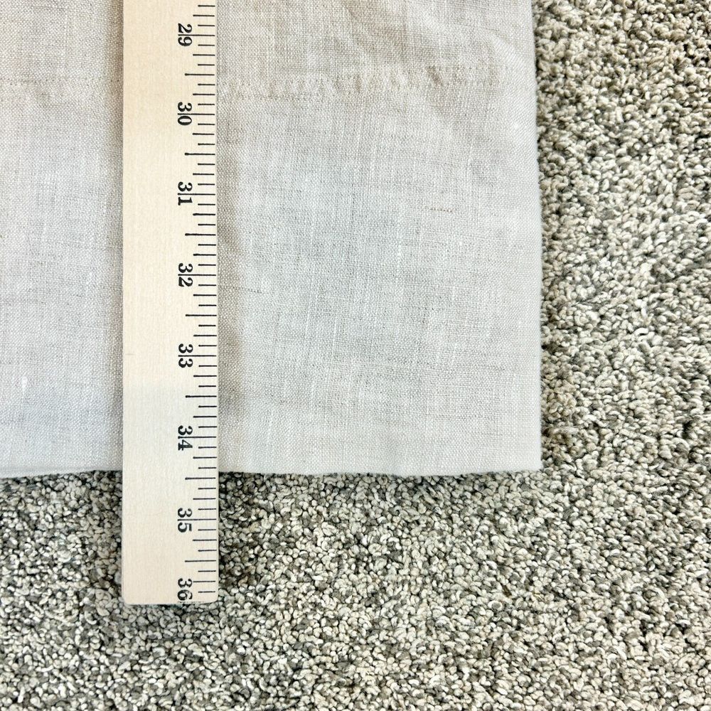 Madewell Mini Dress Womens XL V-Neck 100% Linen Boho Classic‎ Casual Preppy Chic - Picture 11 of 13